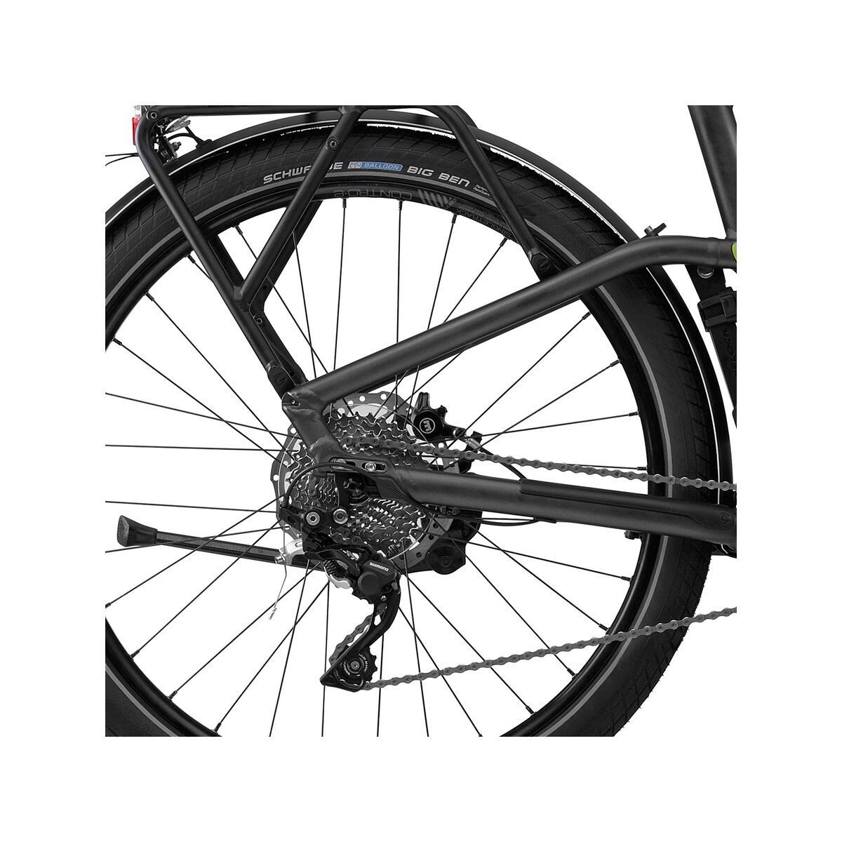 Cannondale Contro-E Speed 2, matte anthracite w/ gloss jet black and acid green - ANT - Bild 4