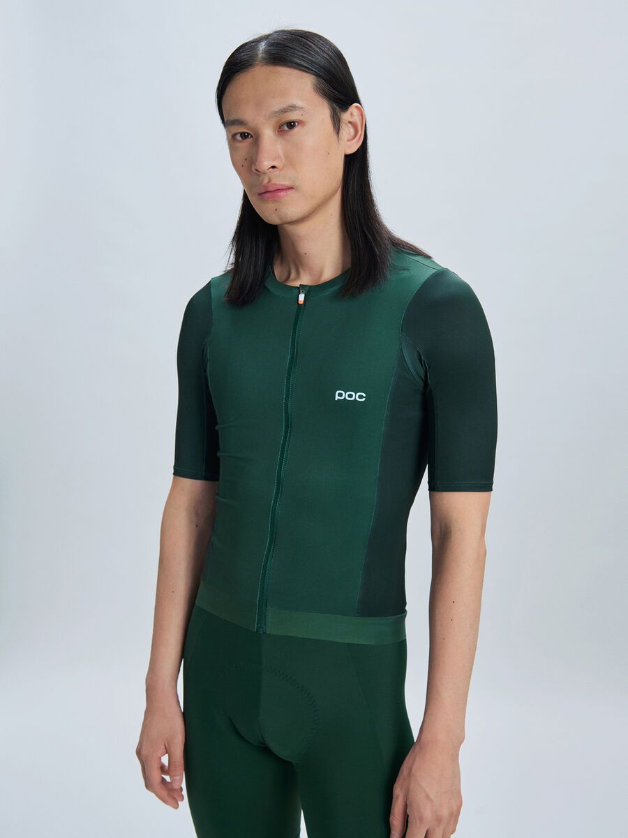 POC M's Cadence Jersey, pargasite green - Bild 3