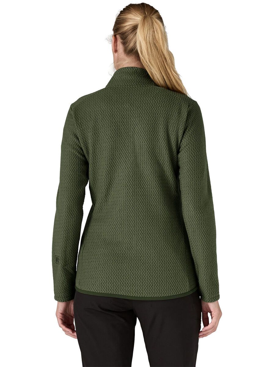 Patagonia Women's R1 Air Zip Neck, torrey pine green - Bild 3