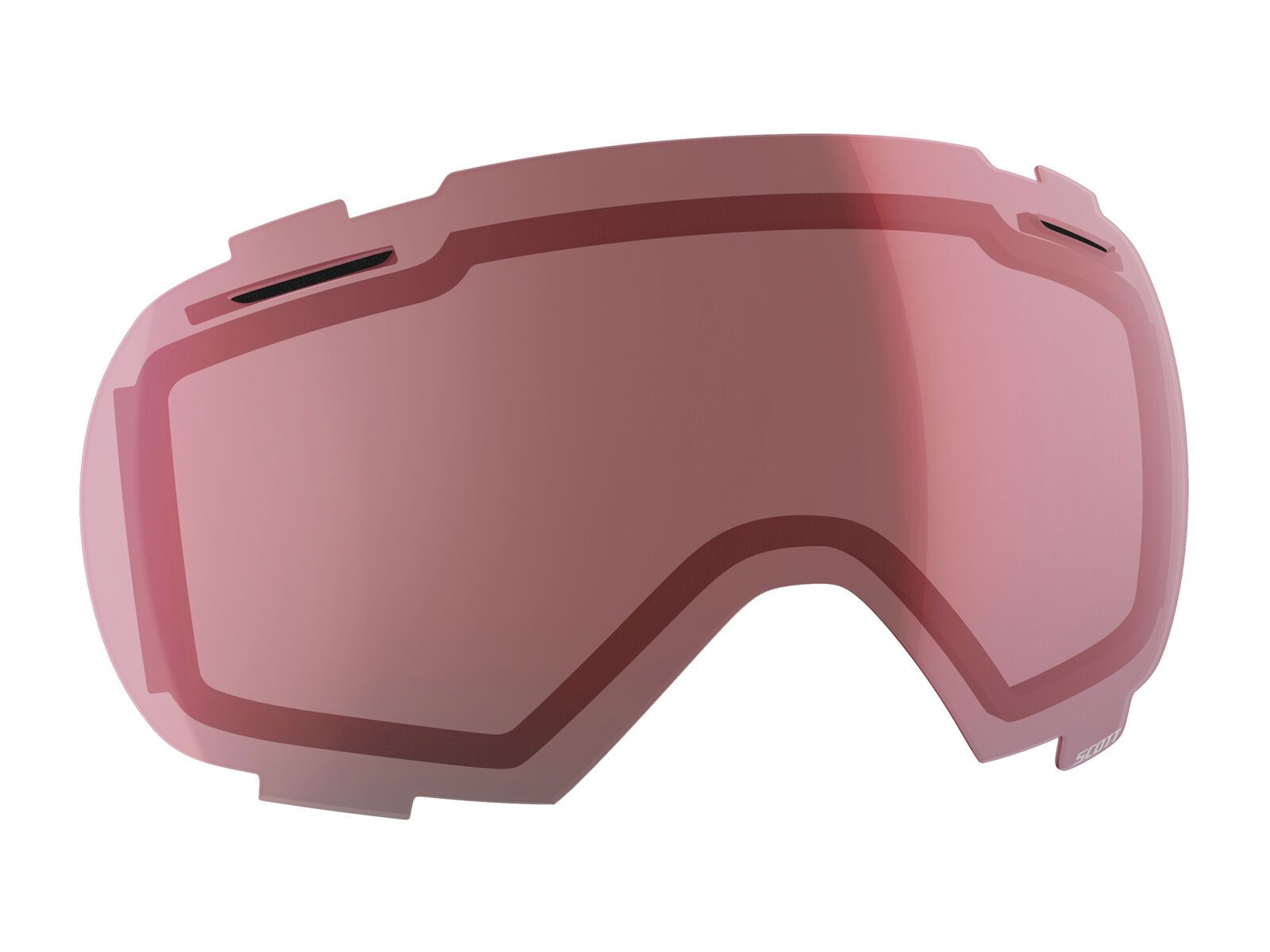 Scott Linx inkl. Wechselscheibe, black yellow/Lens: solar red chrome - Bild 3