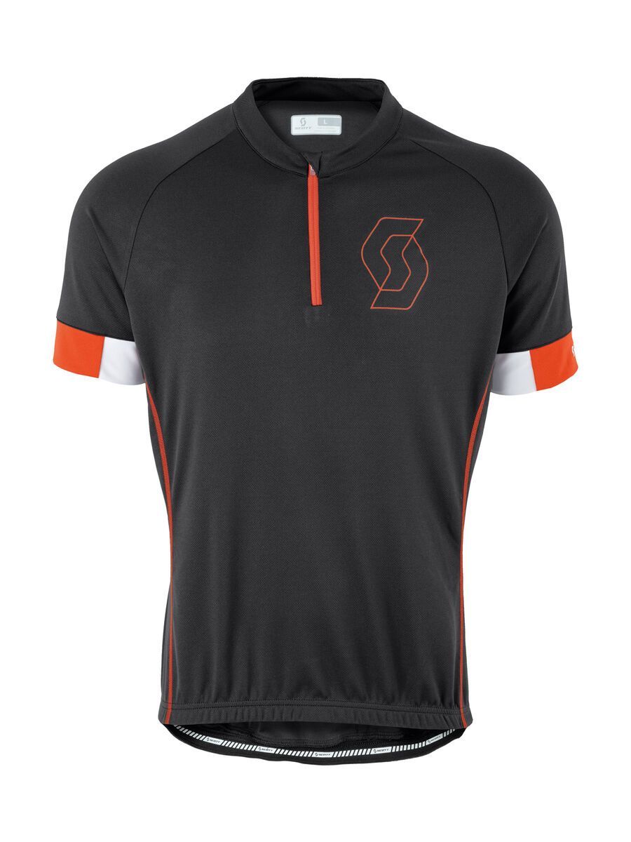 Scott Endurance 40 s/sl Shirt, black/tangerine orange - Bild 1