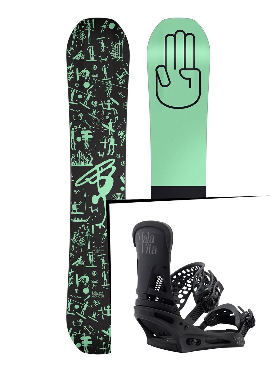 Set: Bataleon Airobic 2017 + Burton Malavita (1712843S) - Bild 1