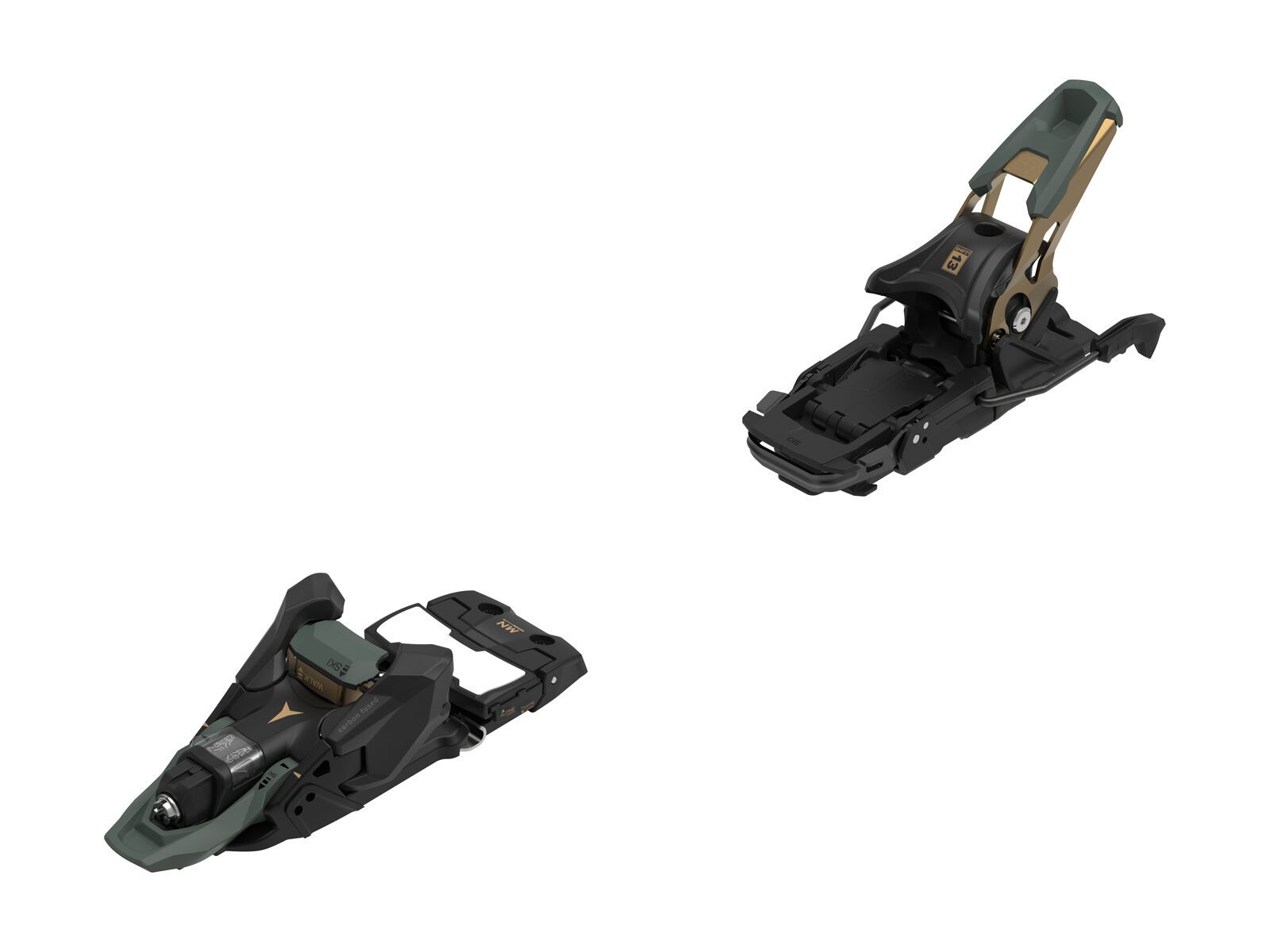 Atomic Shift² 13 MN - 120 mm [SH], black/green - Bild 1