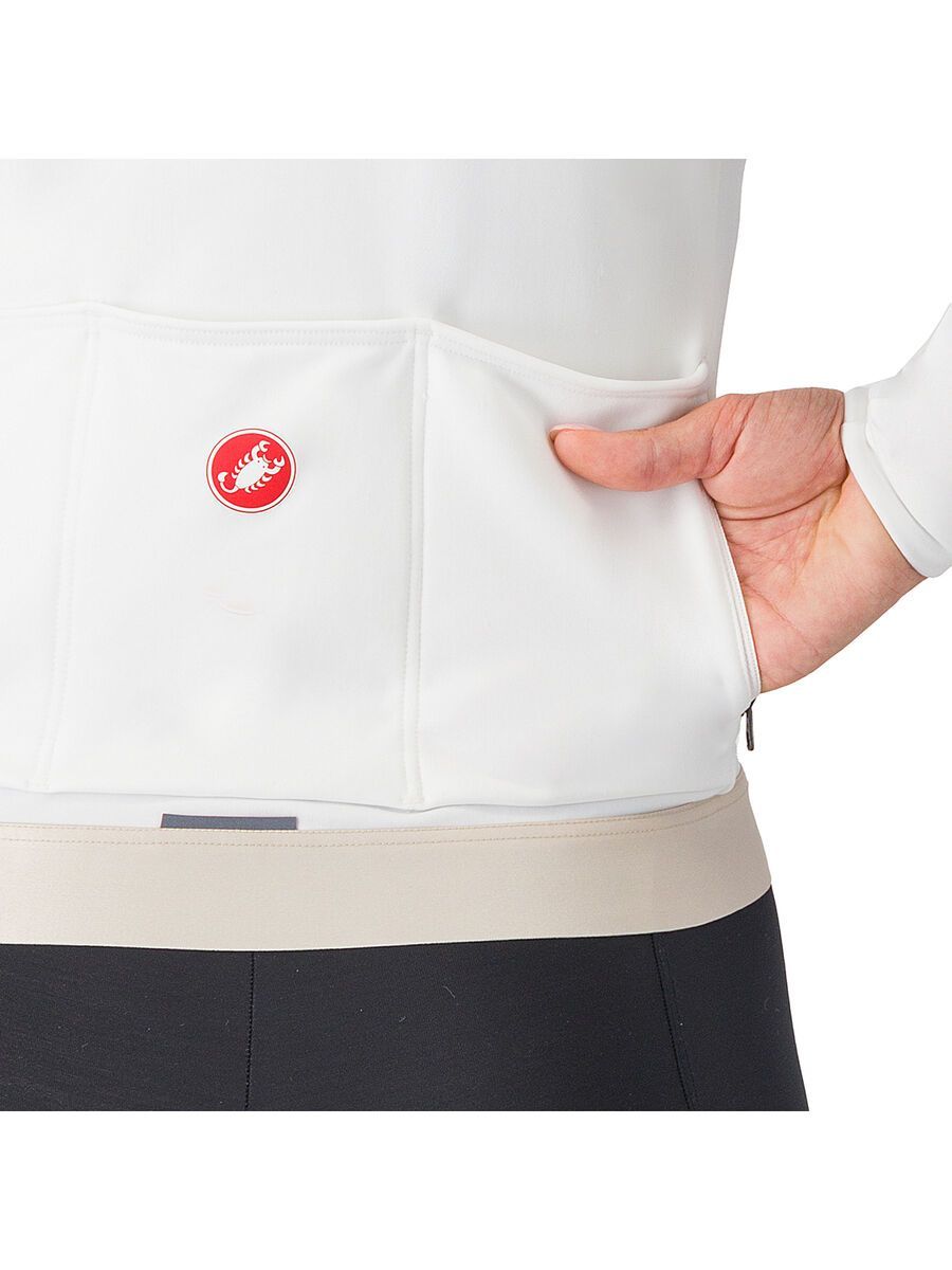 Castelli Espresso Thermal W Jersey, ivory/silver moon - Bild 5
