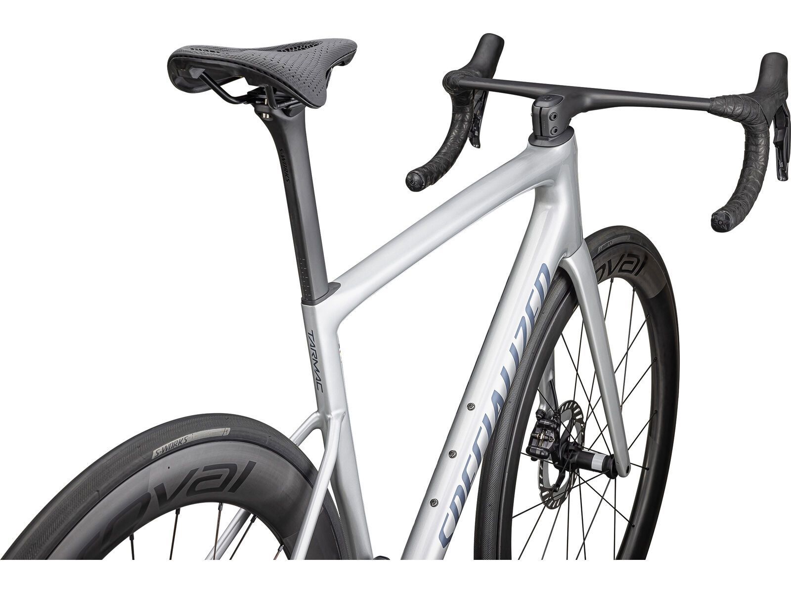 Specialized Tarmac SL8 Pro Shimano Ultegra Di2, liquid silver/satin blue pearl - Bild 4