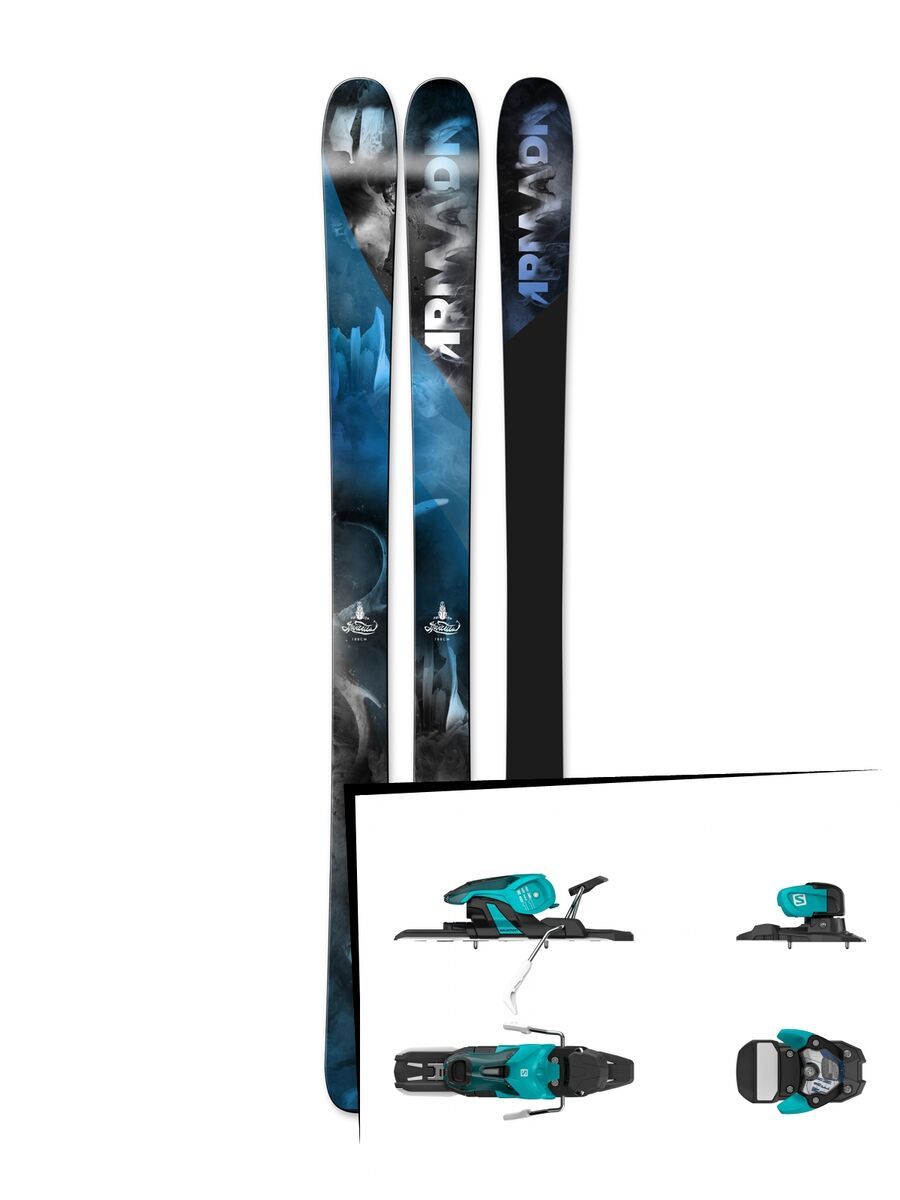 Set: Armada Invictus 95 2016 + Salomon Warden 11 (1706226) - Bild 1