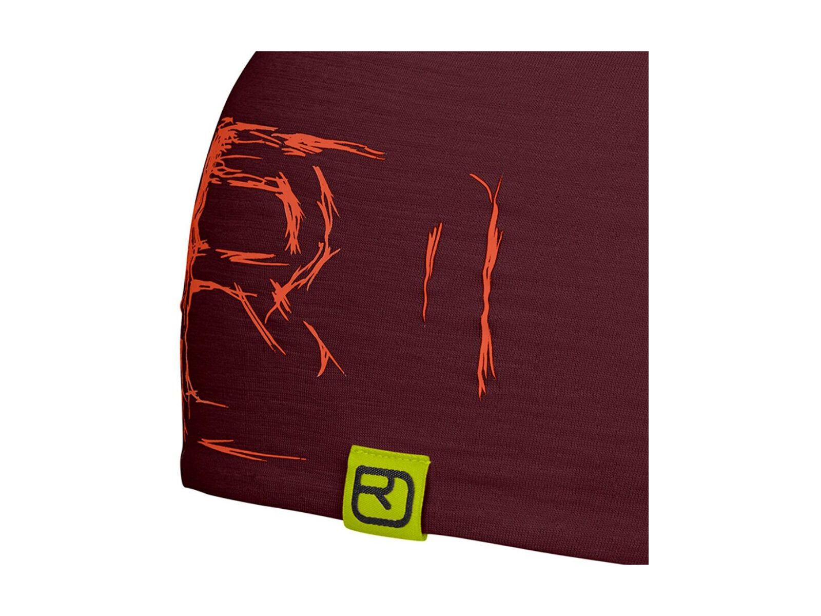 Ortovox 120 Tec Logo Beanie, winetasting - Bild 2