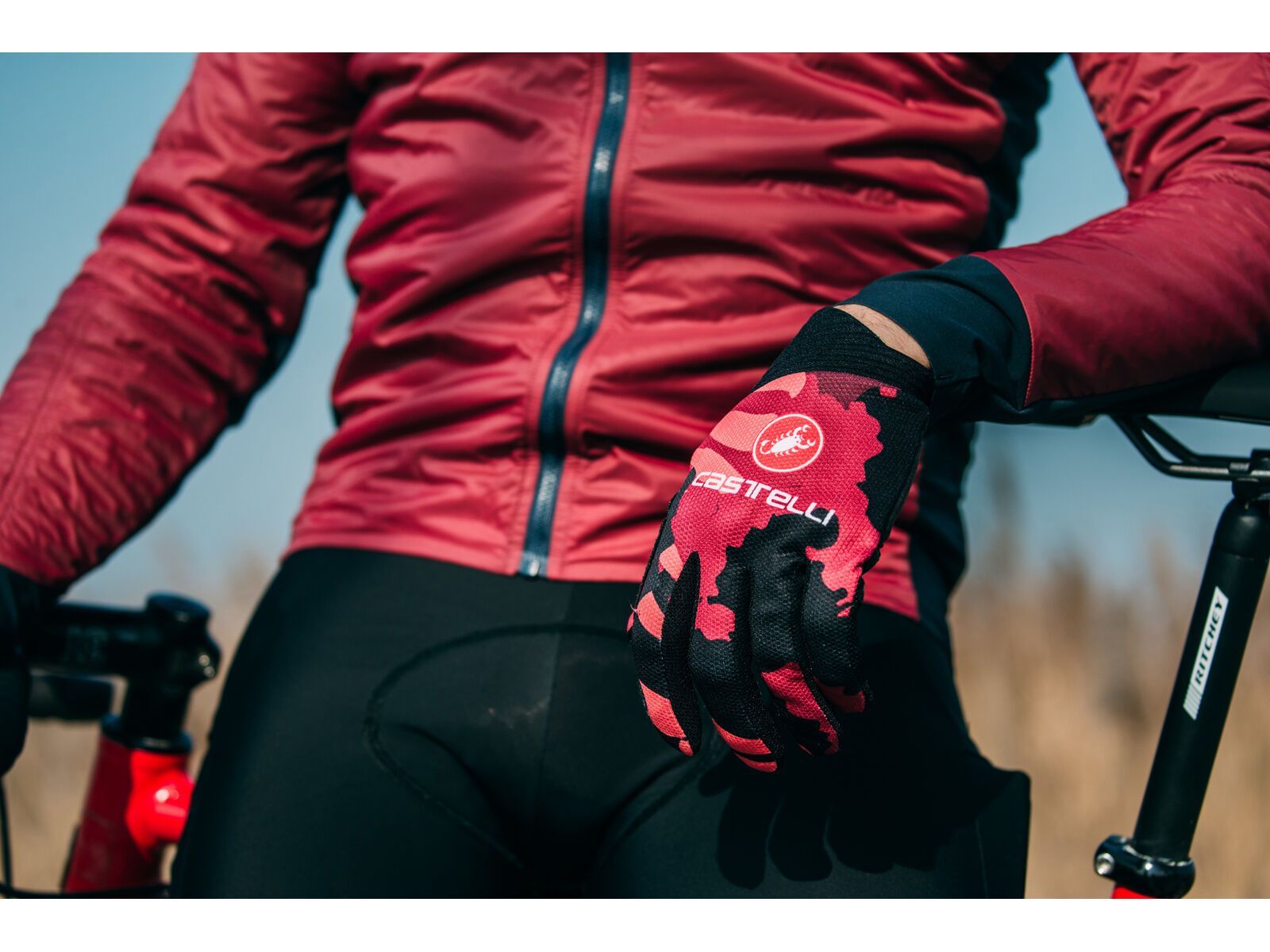 Castelli Unlimited Puffy Jacket, bordeaux/indigo - Bild 15