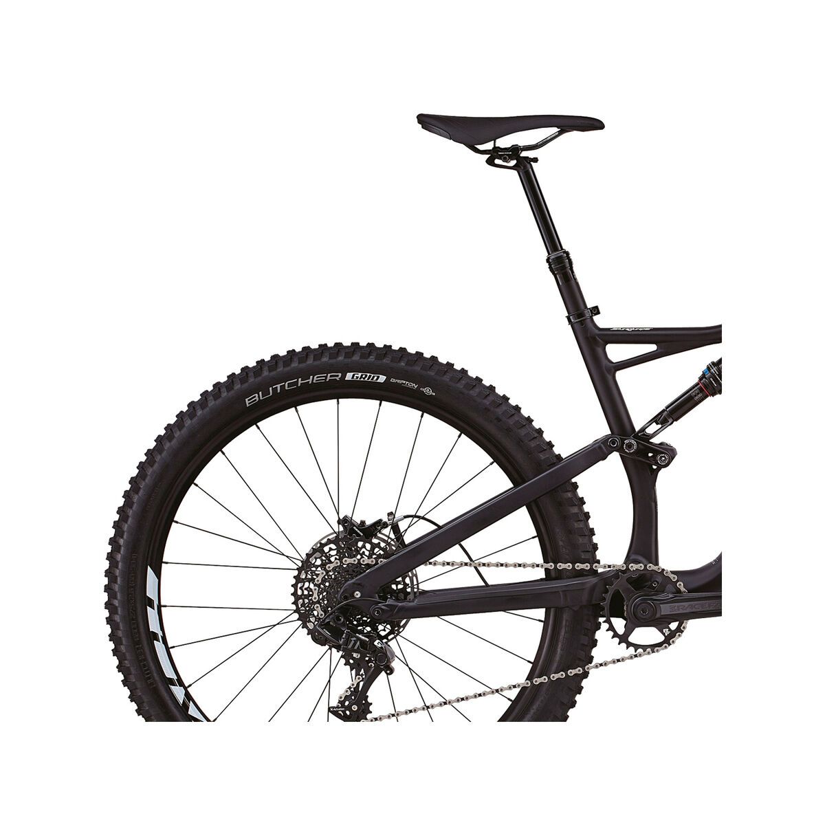 Specialized Stumpjumper FSR Comp 650b, satin black/white clean - Bild 7