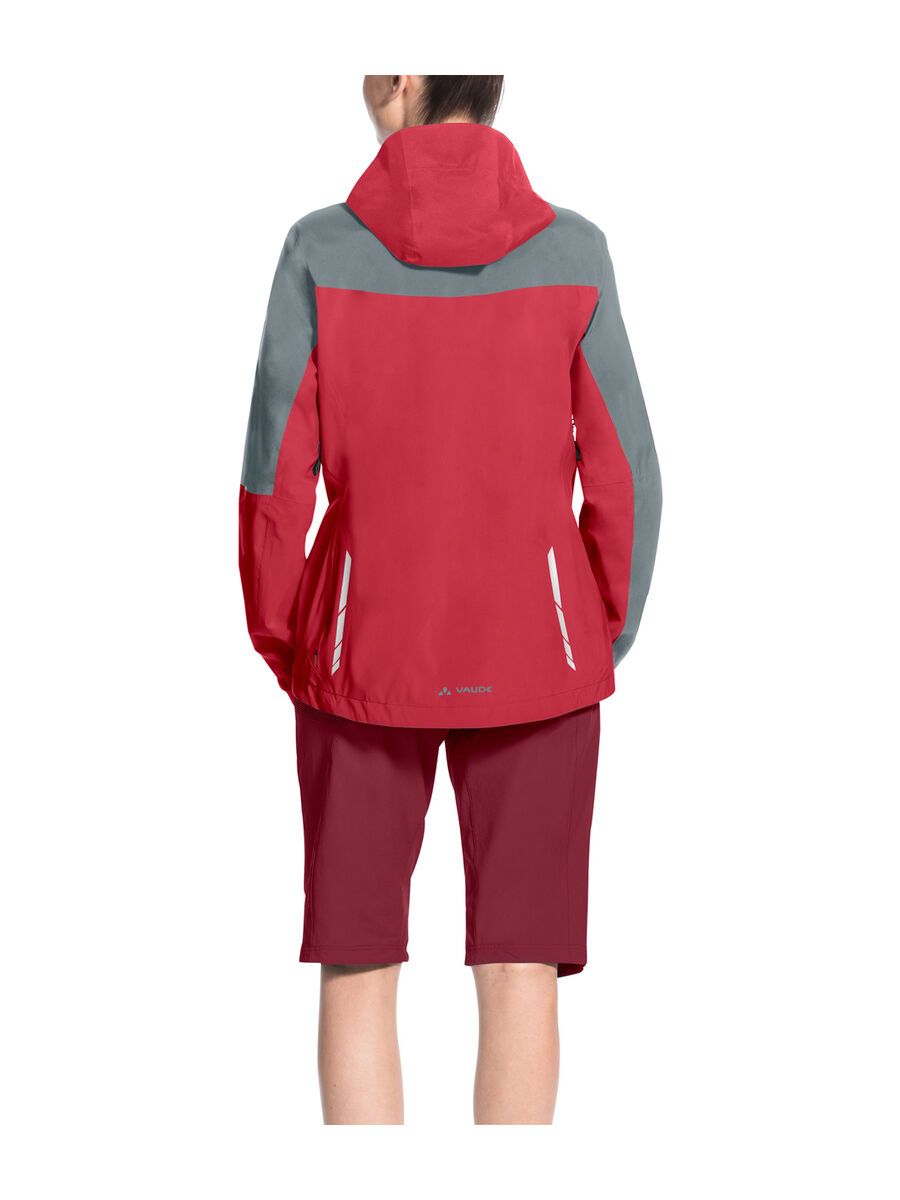 Vaude Women's Moab Rain Jacket, strawberry - Bild 4