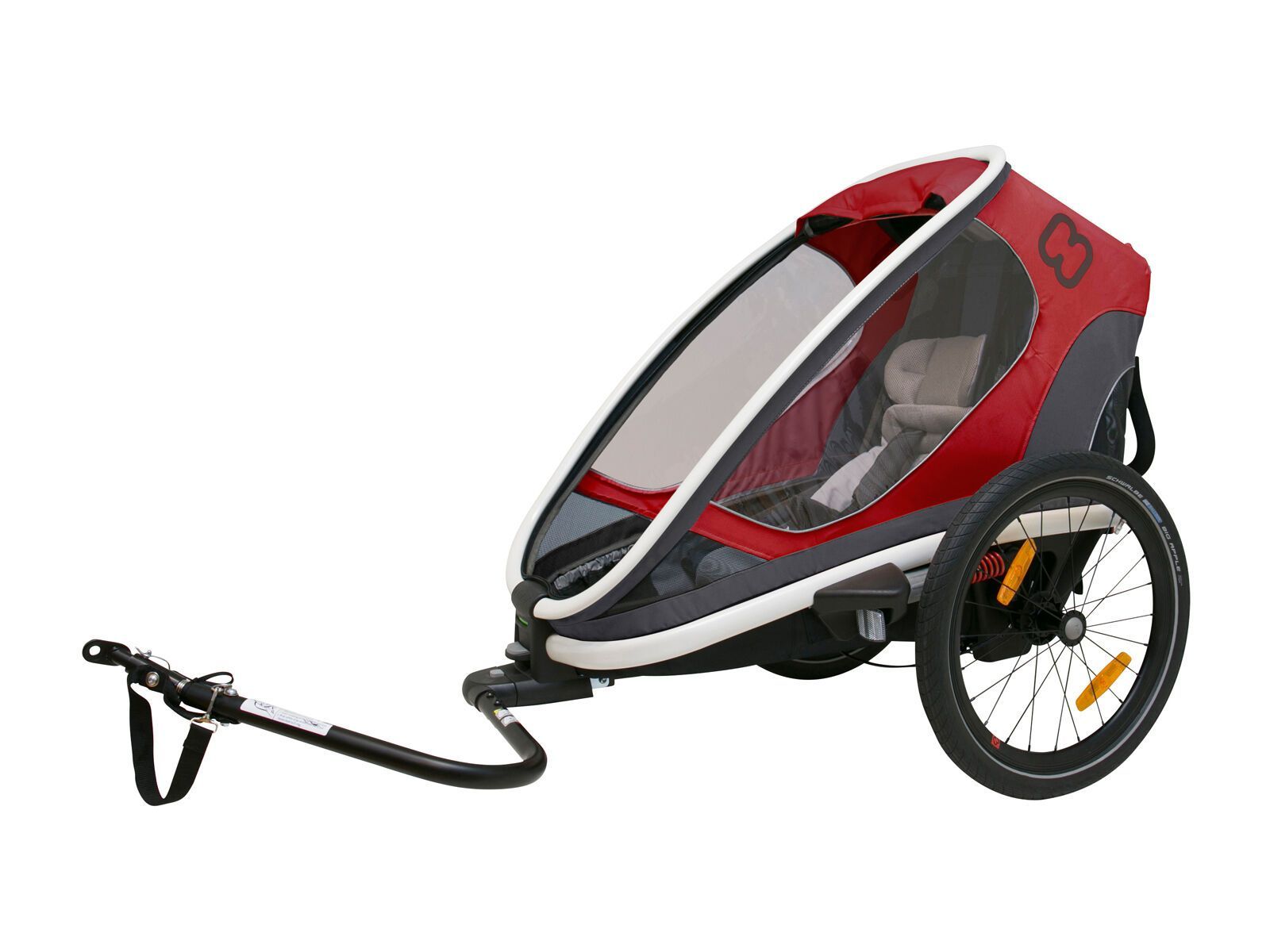 Hamax Outback One, rot/grau/schwarz - Bild 1