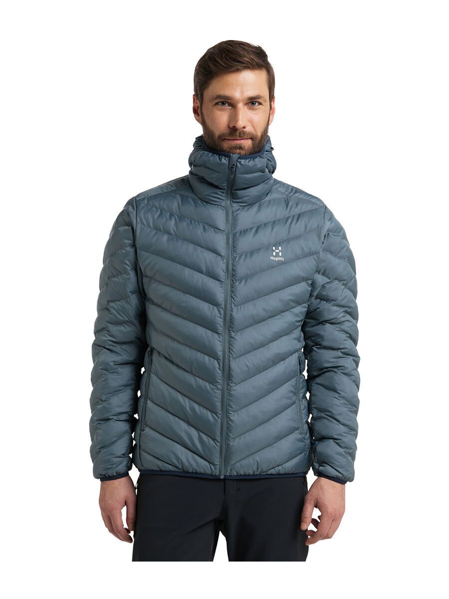 Haglöfs Särna Mimic Hood Men, steel blue - Bild 4