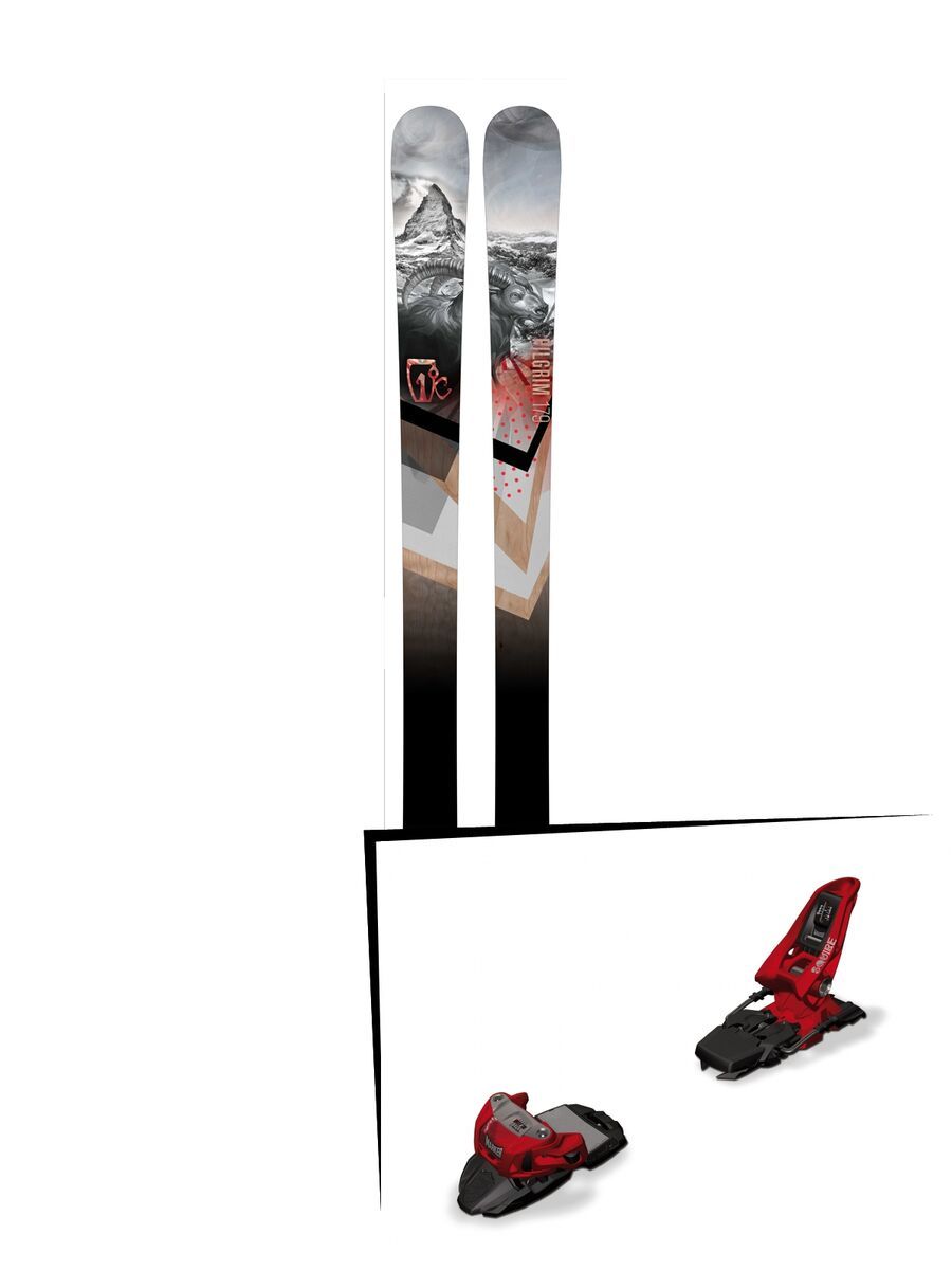 Set: Icelantic Pilgrim 2016 + Marker Squire 11 (1685411) - Bild 1