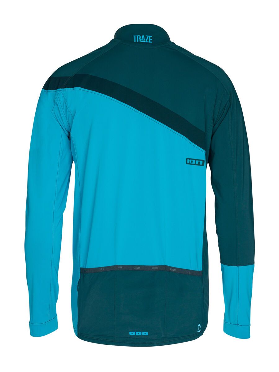 ION Tee Zip LS Crest, deep teal - Bild 2
