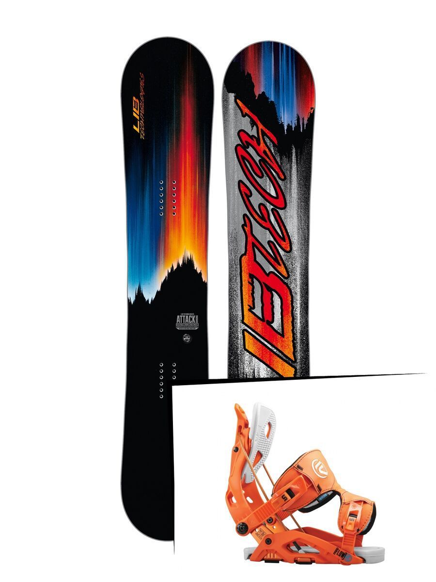 Set: Lib Tech Attack Banana 2017 + Flow Fuse (1513145S) - Bild 1