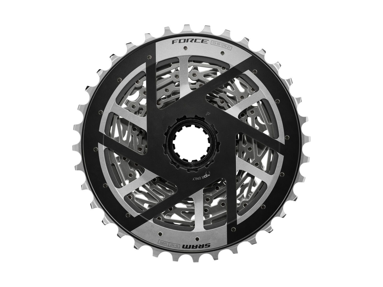 SRAM Force XG-1270 E1 Kassette - 12-fach, silver - Bild 12