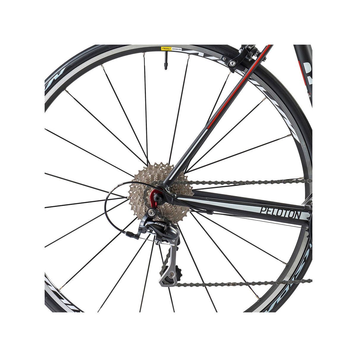 Cube Peloton Race, black/red print - Bild 4