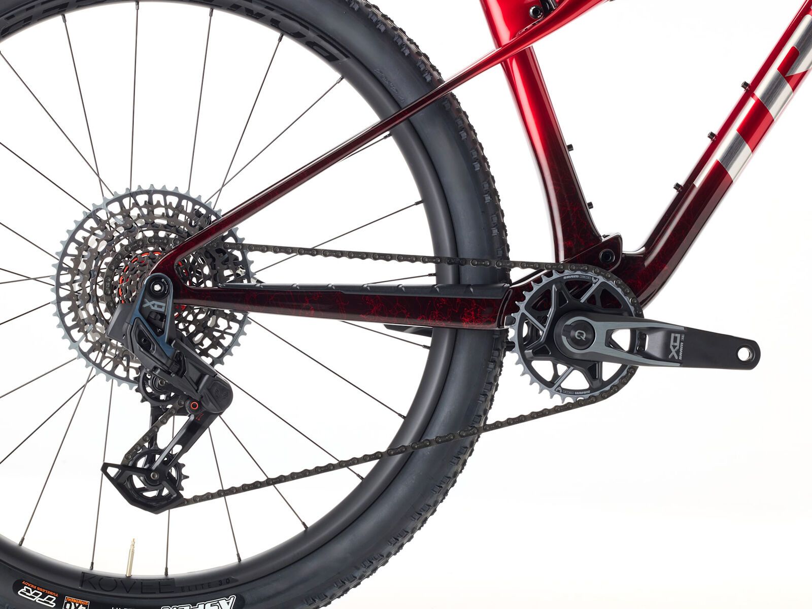 Trek Supercaliber SLR 9.8 X0 Flight Attendant Gen 2, red smoke/drizzle - Bild 6