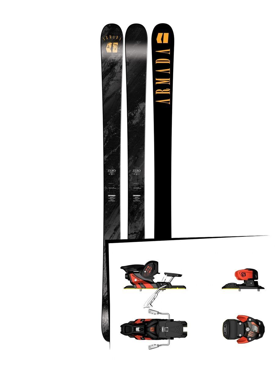 Set: Armada Al Dente 2017 + Salomon Warden MNC 13 (1456101) - Bild 1