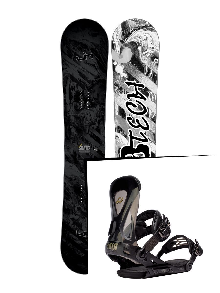 Set: Lib Tech Sk8 Banana 2017 + Ride Revolt (1178203S) - Bild 1