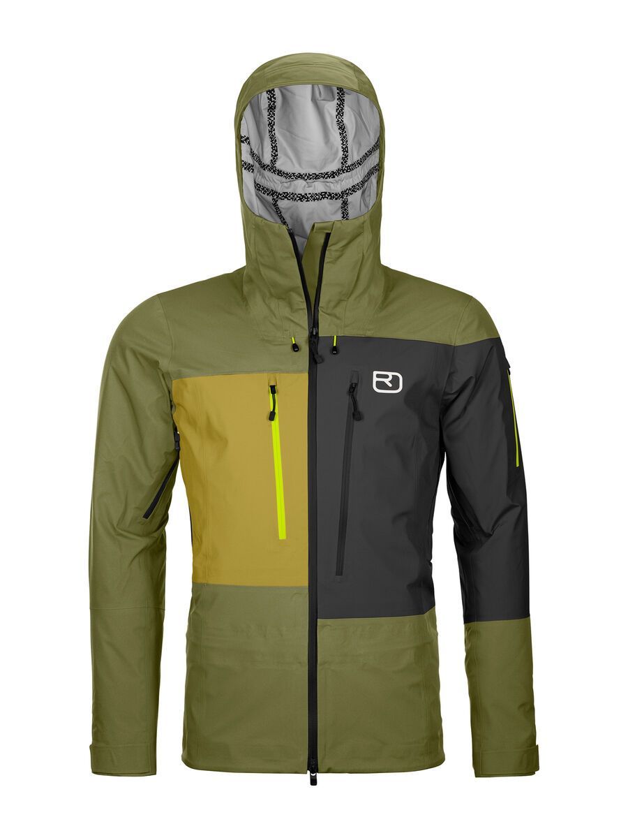 Ortovox 3L Deep Shell Jacket M, wild herbs - Bild 1