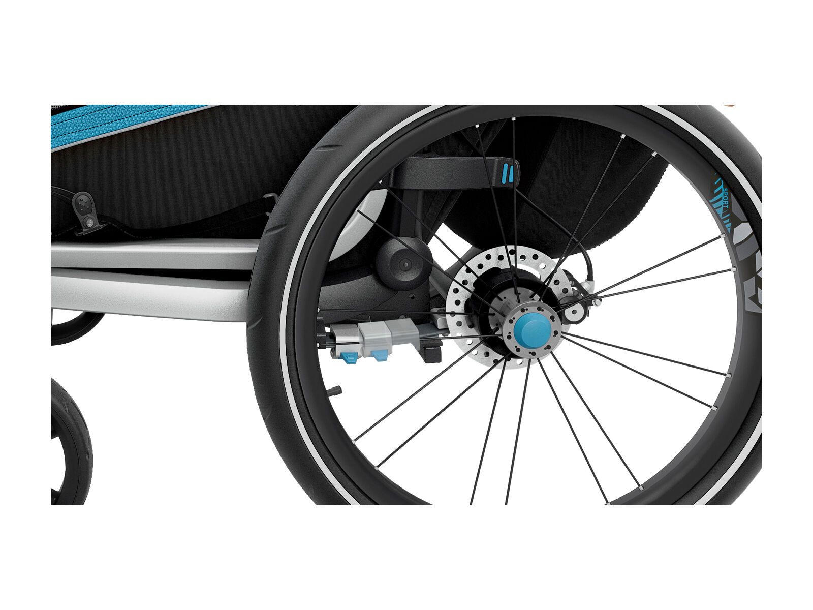 Thule Chariot Sport 1, blue - Bild 7