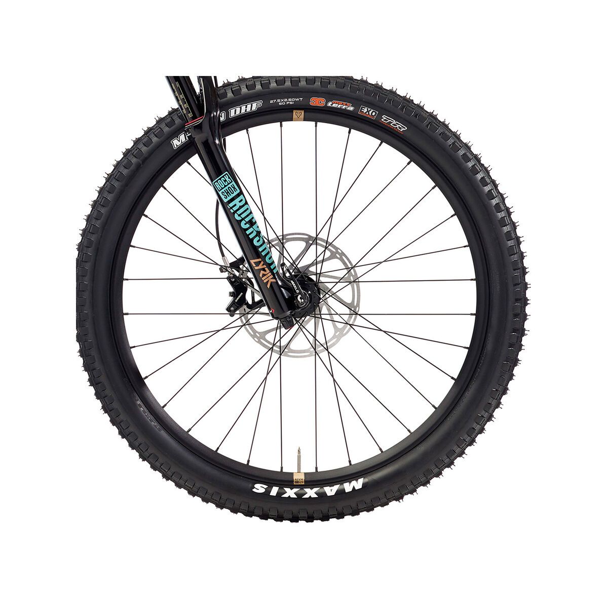 Kona Process 153 CR/DL 27.5, gloss aqua w/ copper & charcoal decals - Bild 3