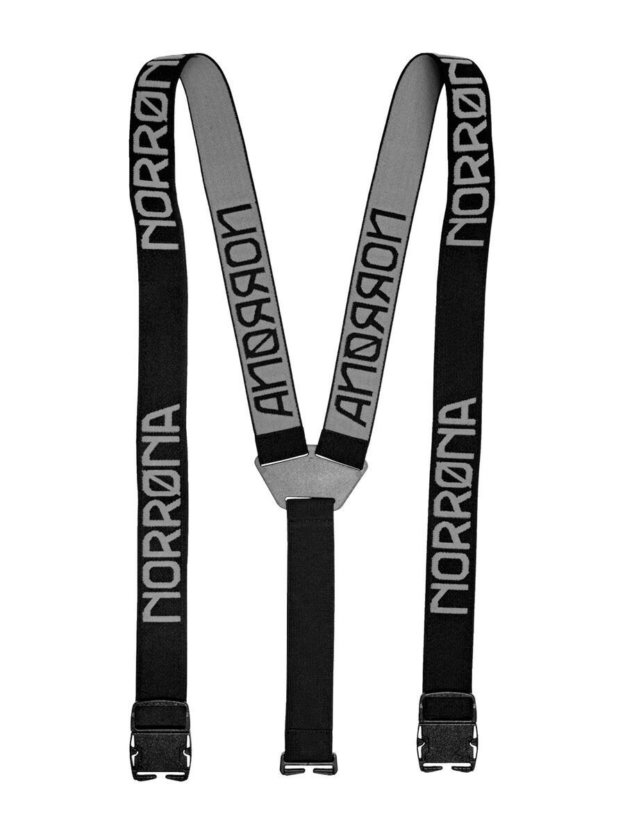 Norrona Suspenders 40 mm, black - Bild 1