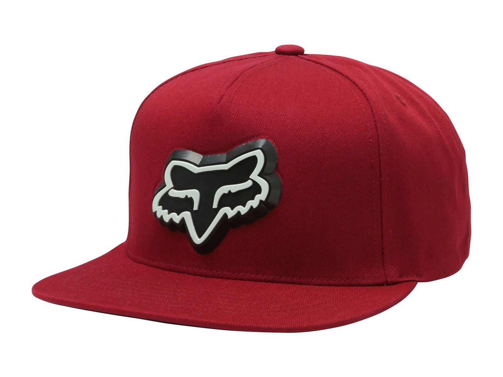Fox Ingratiate Snapback Hat, dark red - Bild 1