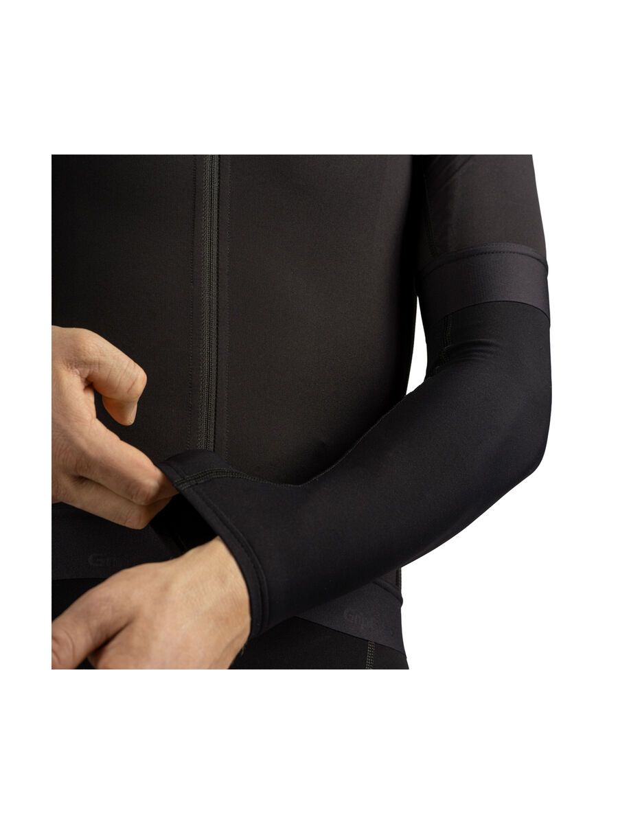 GripGrab PACR Spring-Autumn Arm Warmers, black - Bild 4