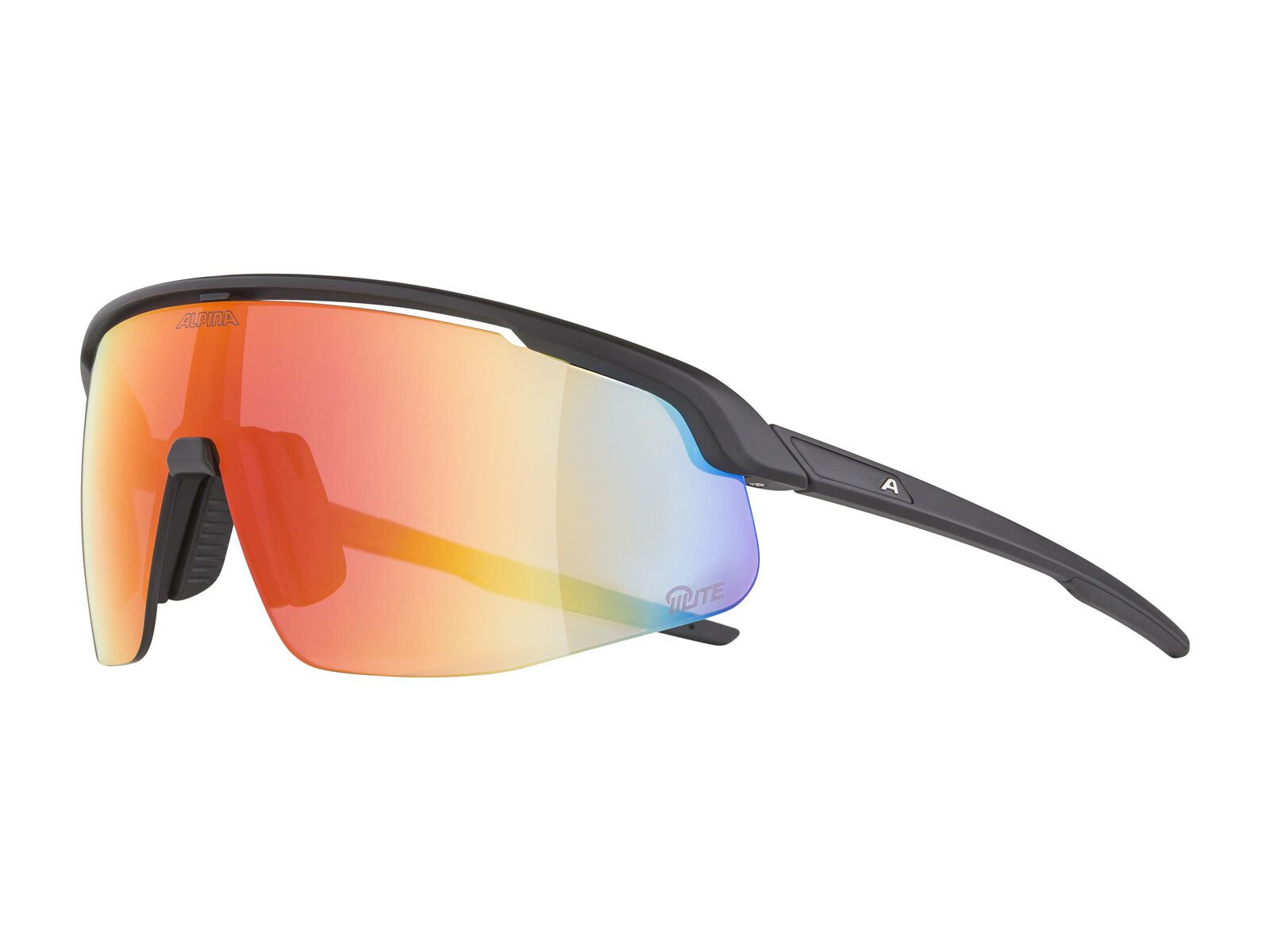 Alpina Turbo Pro Q-Lite, Pink I Red Mirror / black matt - Bild 4