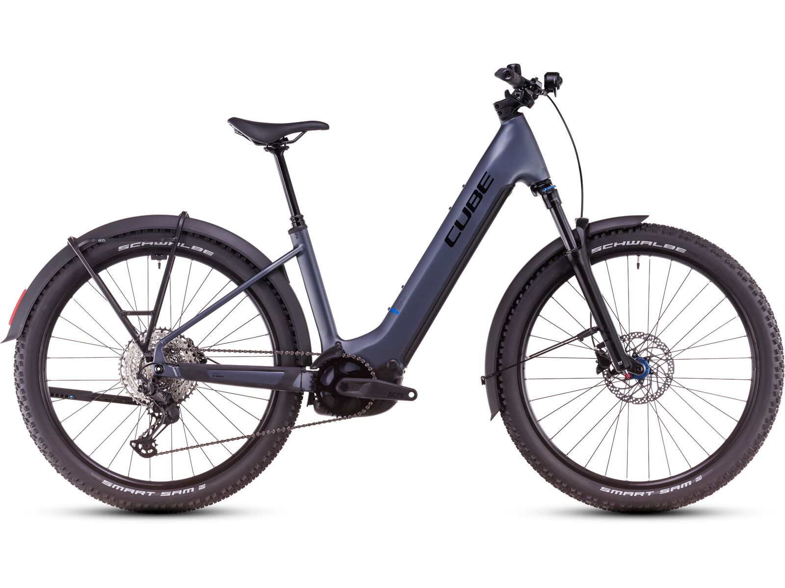 Cube Reaction Hybrid Pro 800 Allroad Easy Entry, metallicgrey´n´black - Bild 1