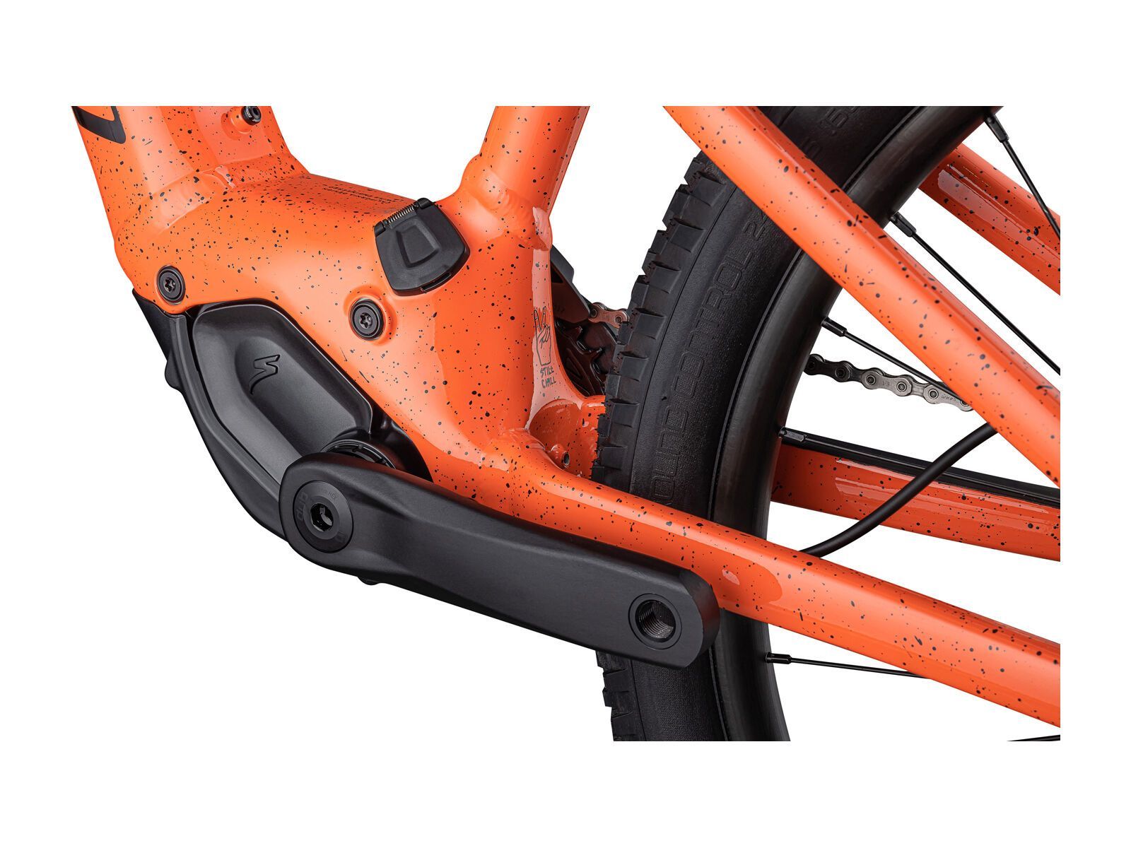 Specialized Turbo Levo SL Kids, blaze/slate speckle/black/satin transparent - Bild 8