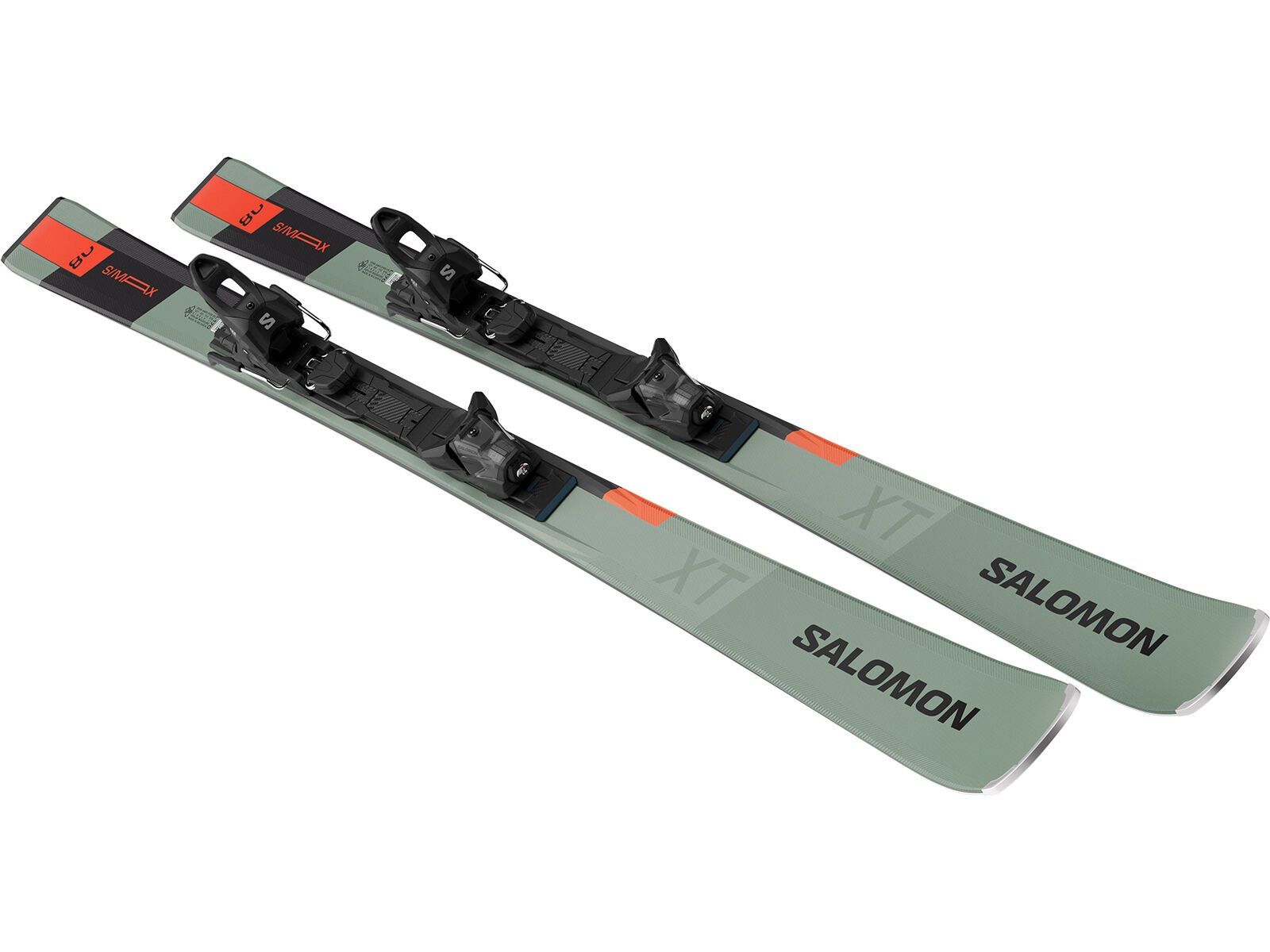 Salomon S/Max 8 XT + M10 GW L80, oil green/black/neon red - Bild 7