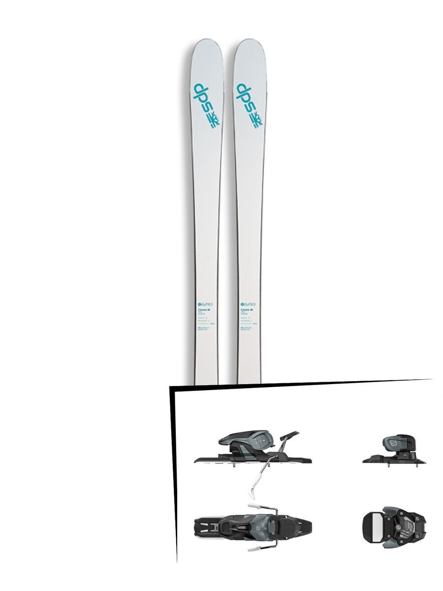 Set: DPS Skis Uschi 85 2017 + Salomon Warden 11 (1706221) - Bild 1
