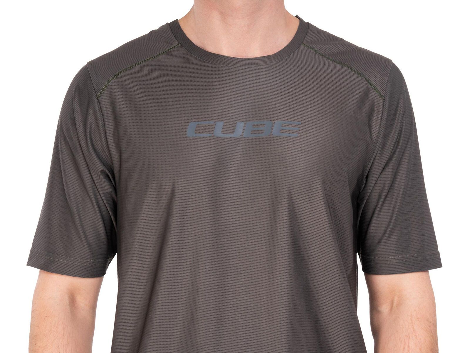 Cube Funktionsshirt kurzarm, olive - Bild 3