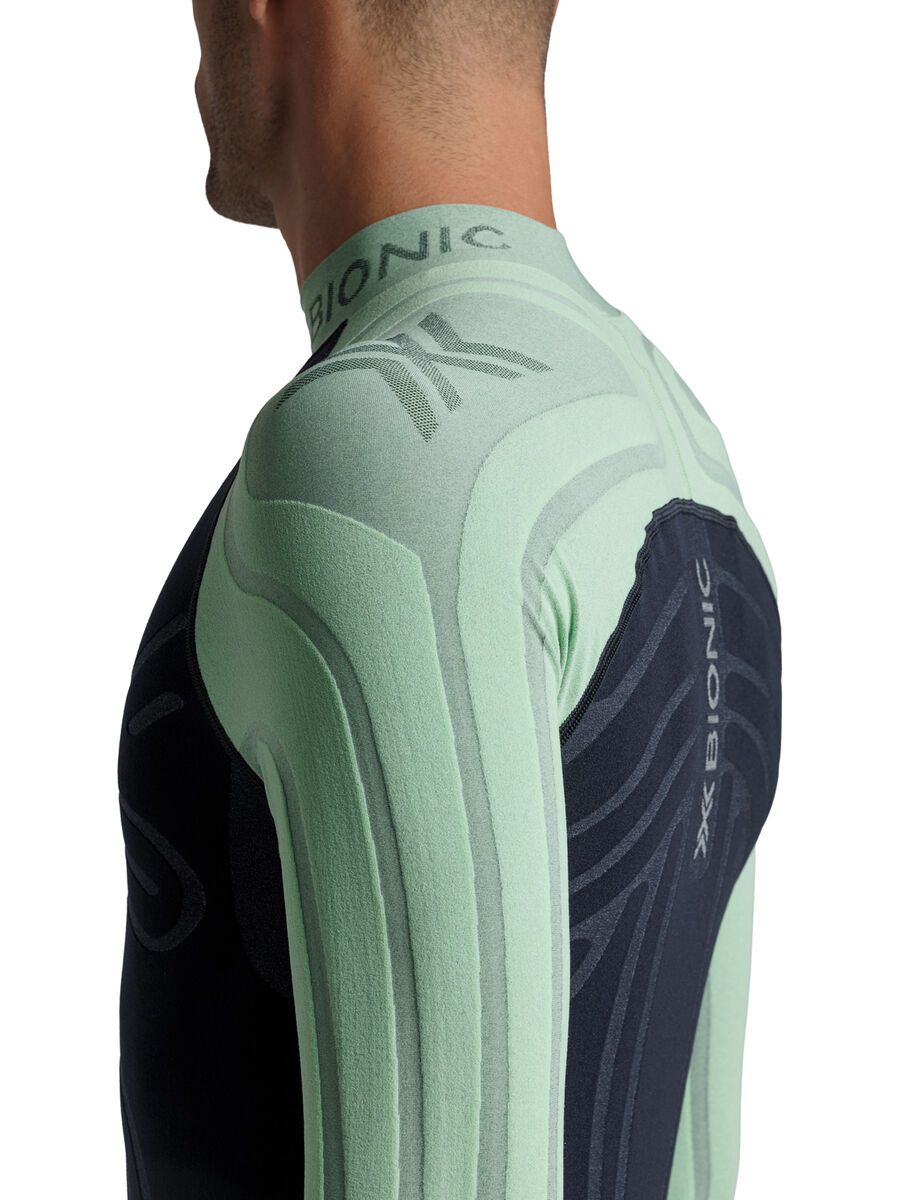 X-Bionic Heatloop Shirt LS Men, digital lime/x black - Bild 9