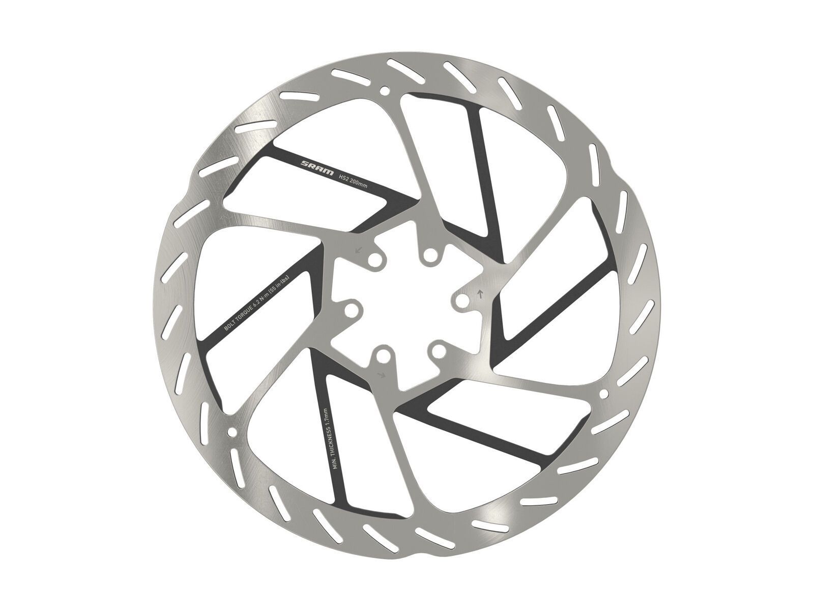 SRAM HS2 Rotor 6-Loch - 200 mm - Bild 1