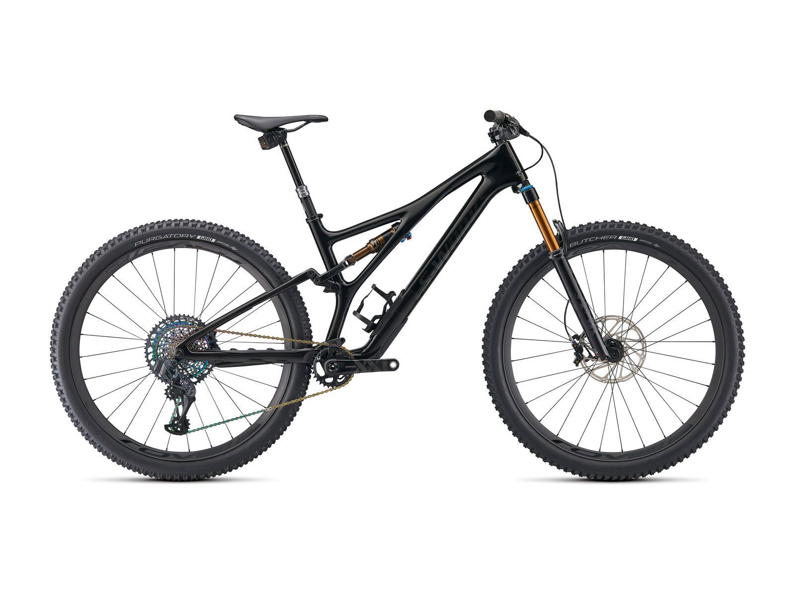 Specialized S-Works Stumpjumper, black/carbon - Bild 1