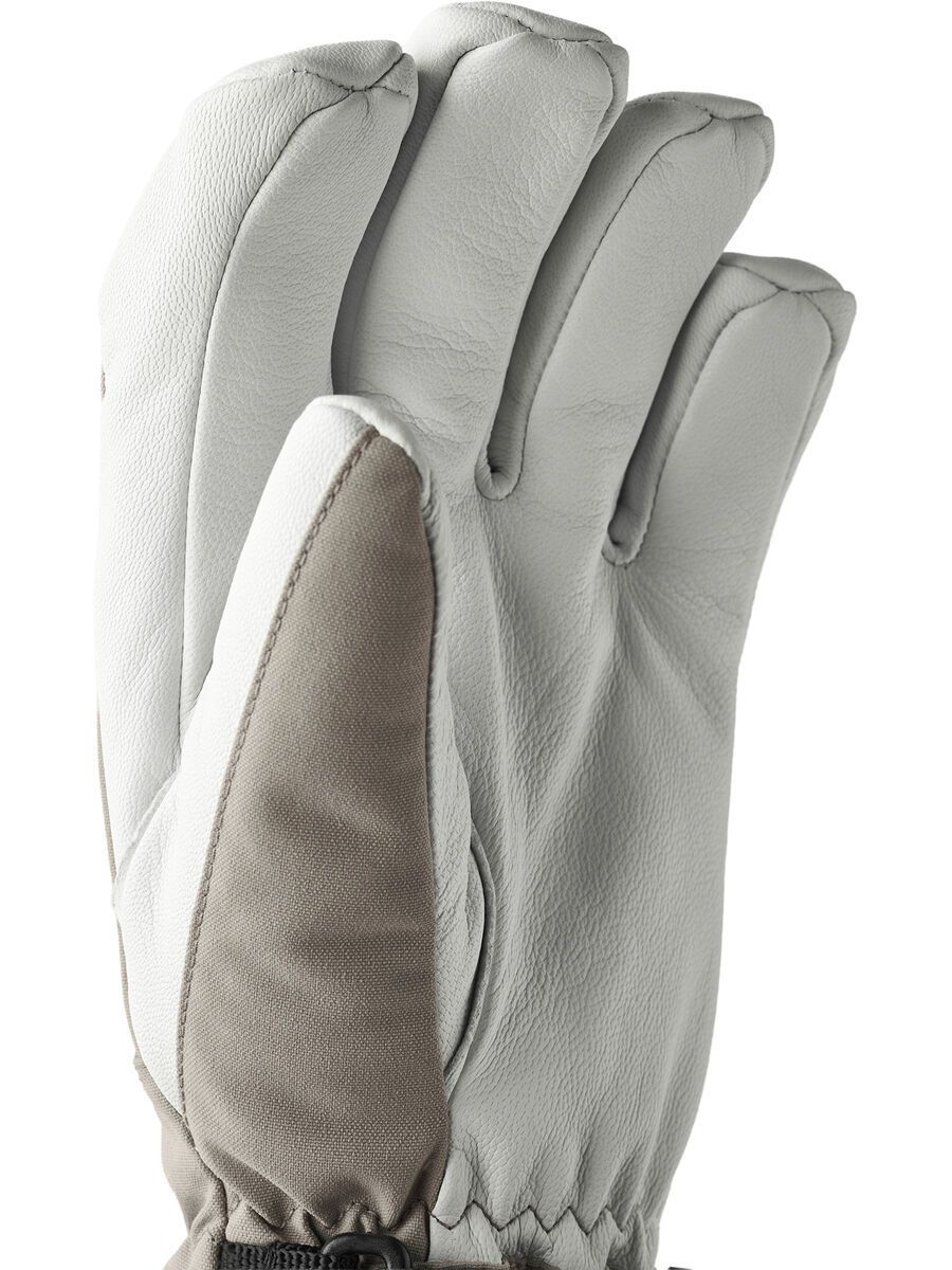Hestra Army Leather Heli Ski 5 Finger, khaki - Bild 2