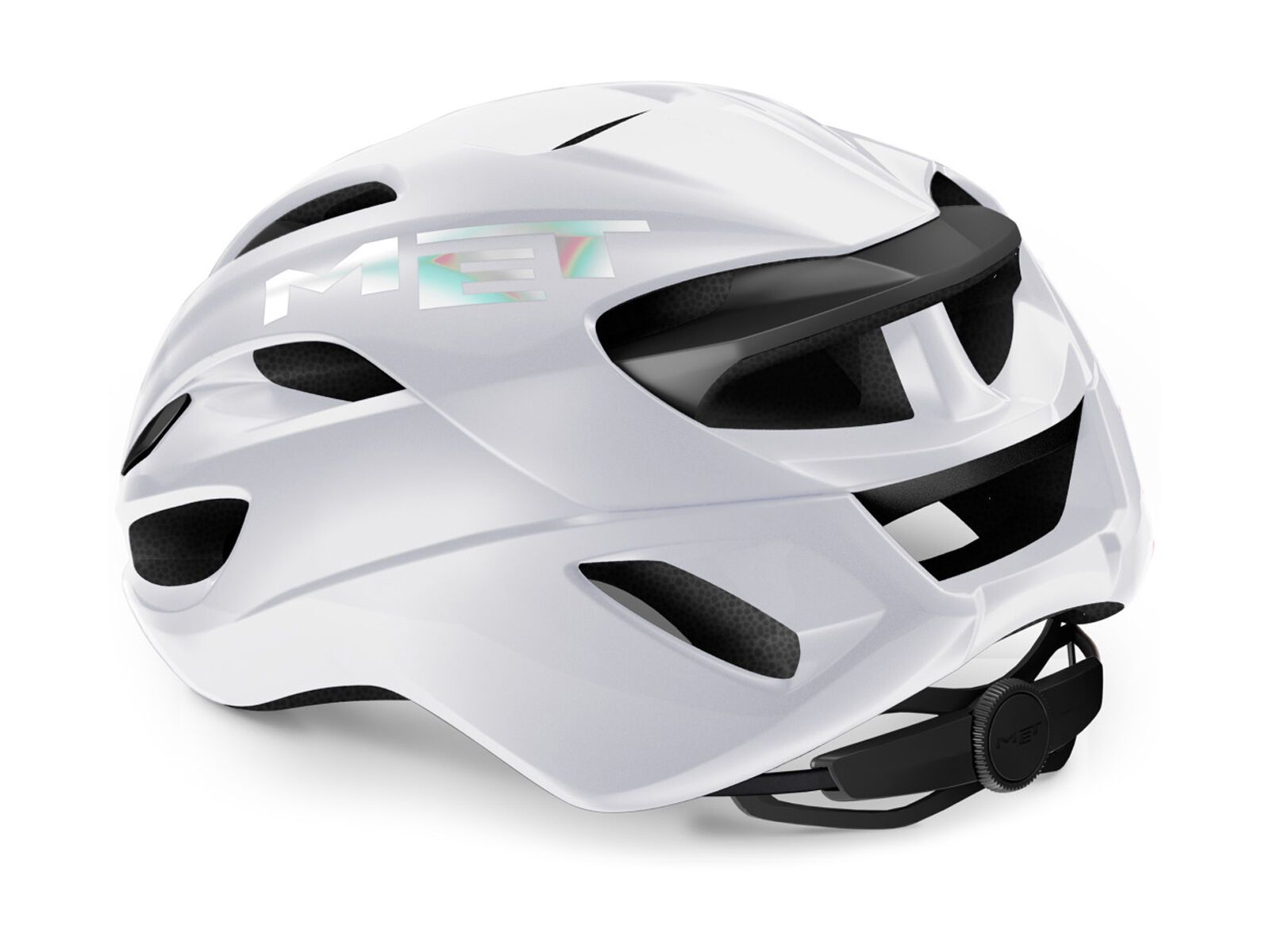 MET Rivale MIPS, white holographic/glossy - Bild 3