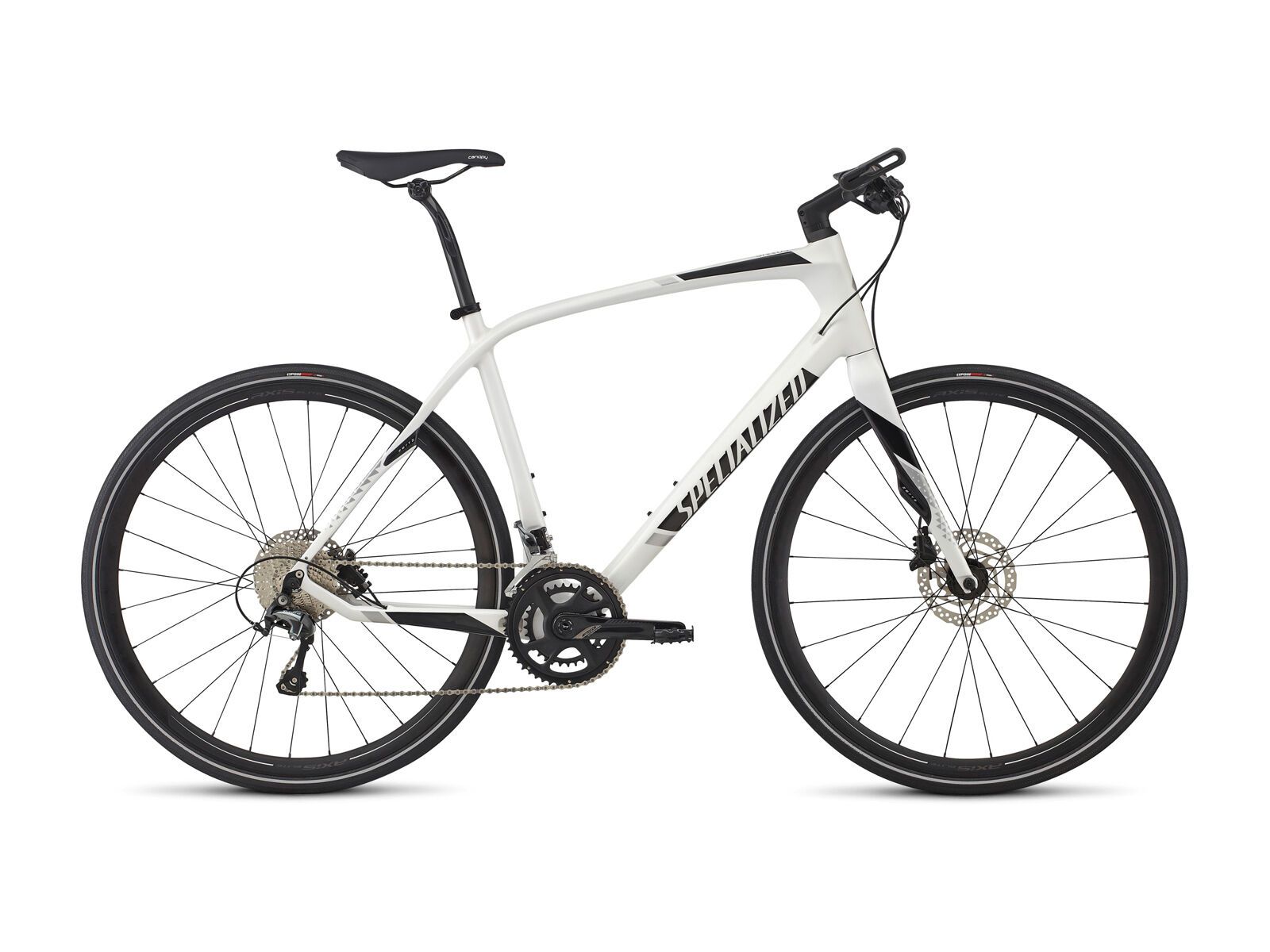 Specialized Sirrus Comp Carbon, metallic white silver/black/light silver - Bild 1