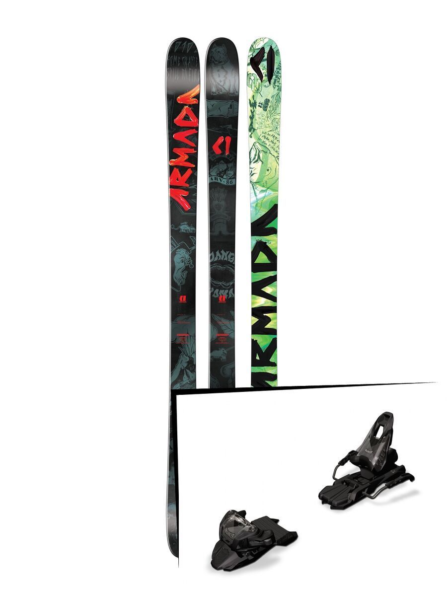 Set: Armada Arv 86 2017 + Marker Free Ten inkl. Screw-Kit (1685471) - Bild 1