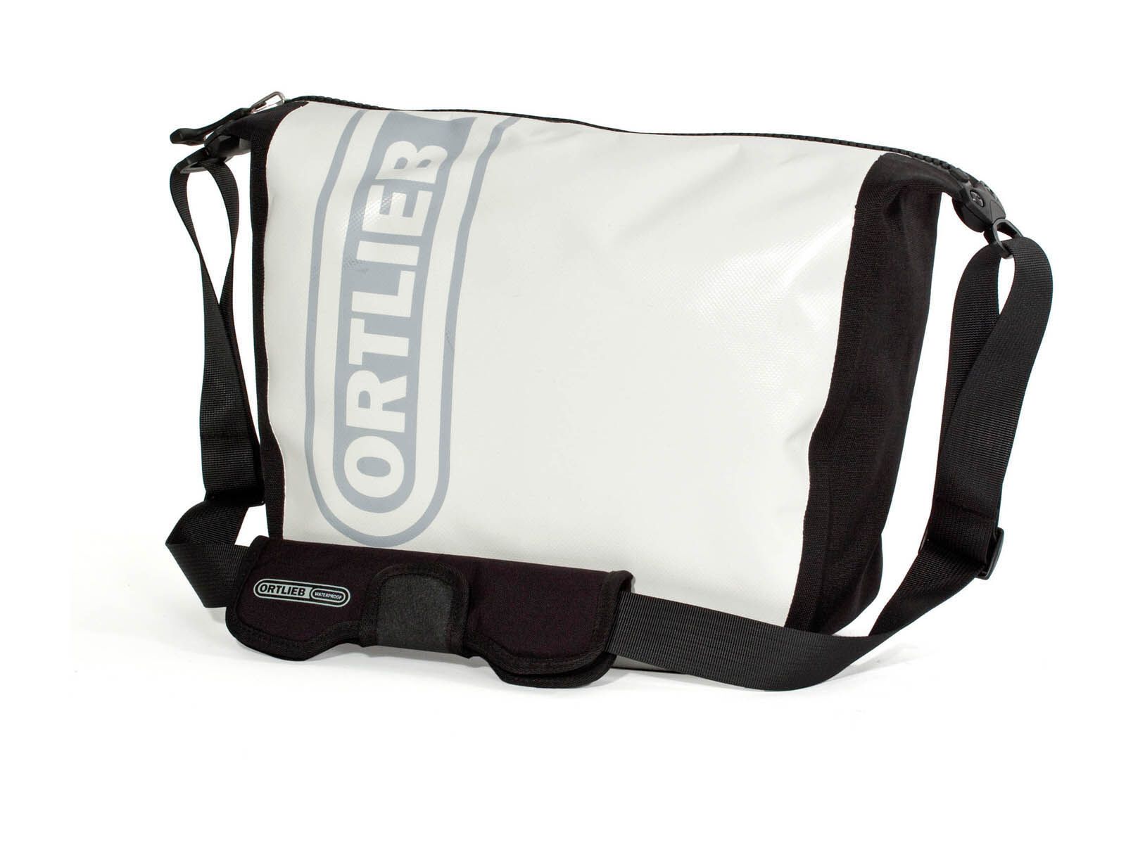 ORTLIEB Zip-City White Line, weiß-schwarz - Bild 1