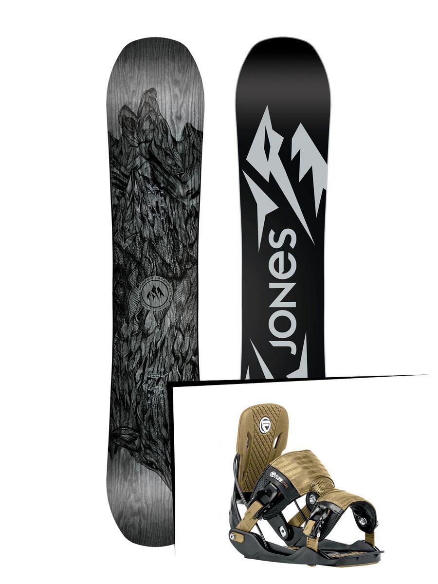 Set: Jones Ultra Mountain Twin 2019 + Flow Five (1908466S) - Bild 1
