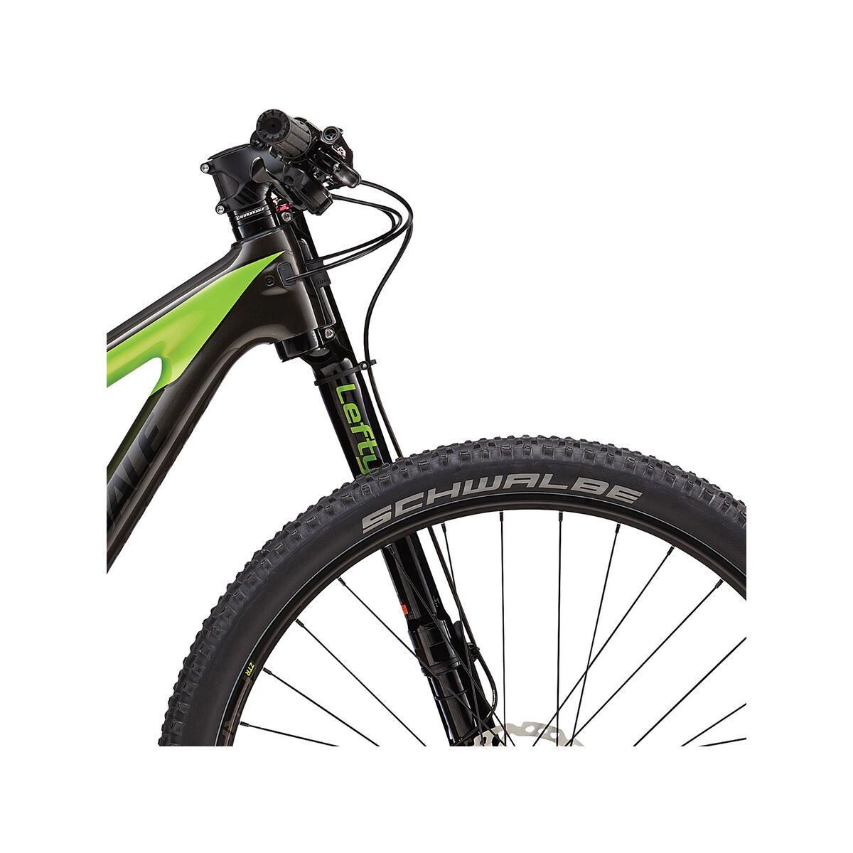 Cannondale Scalpel-Si Carbon Women's 2, anthracite w/ acid green and nearly black, gloss - ANT - Bild 5