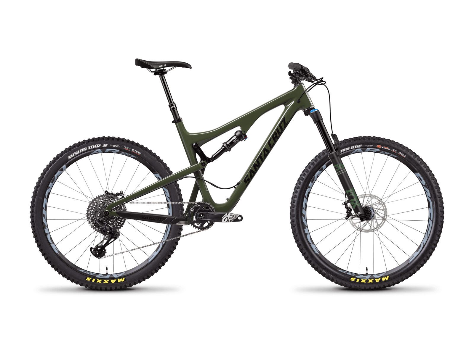 Santa Cruz Bronson C S, gloss olive and black - Bild 1