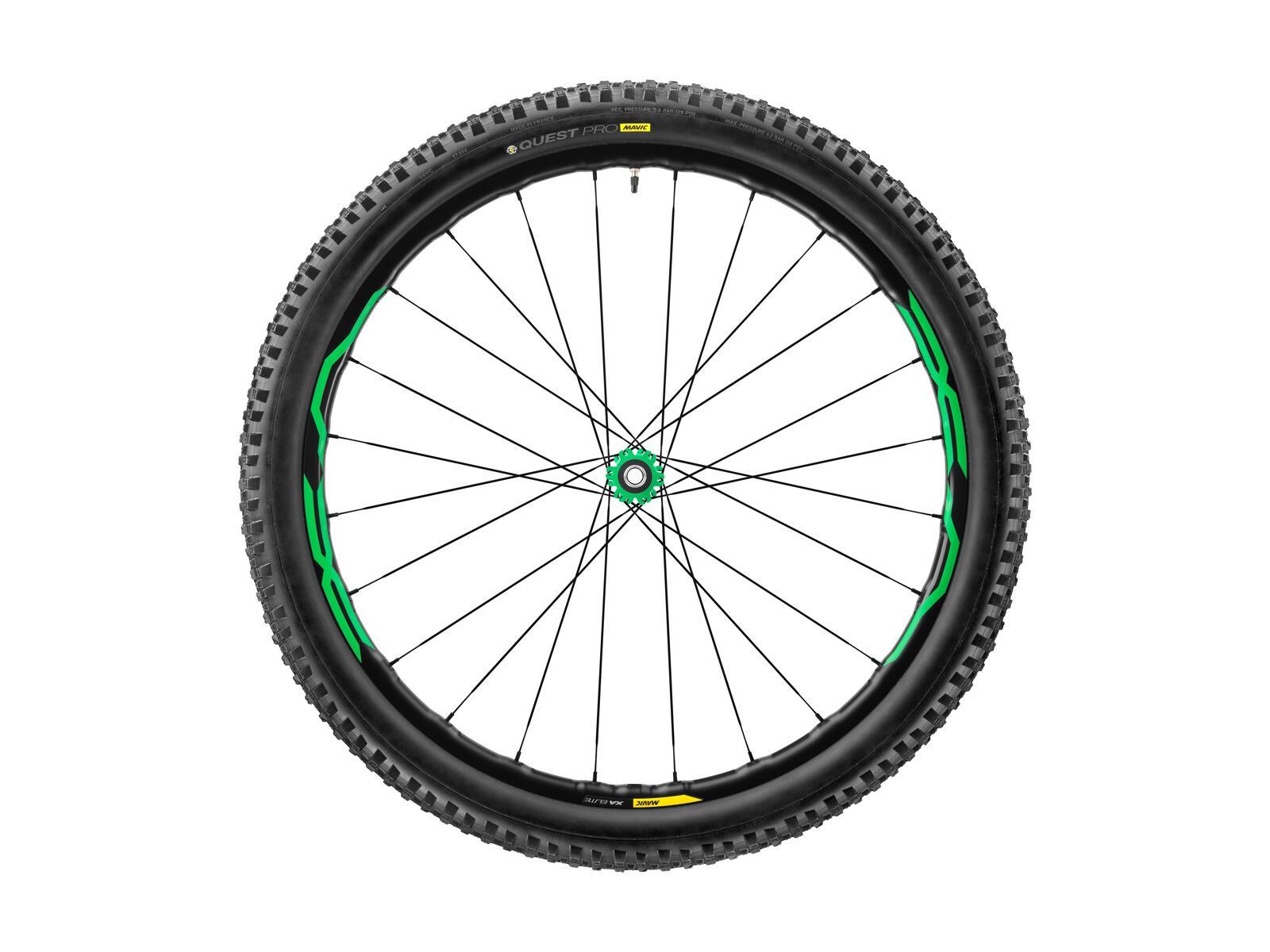 Mavic XA Elite 29 Boost, black/green - Bild 1