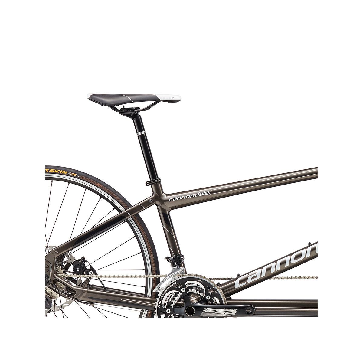 Cannondale Road Tandem 2, anthracite w/ fine silver, cashmere and jet black, gloss - ANT - Bild 5