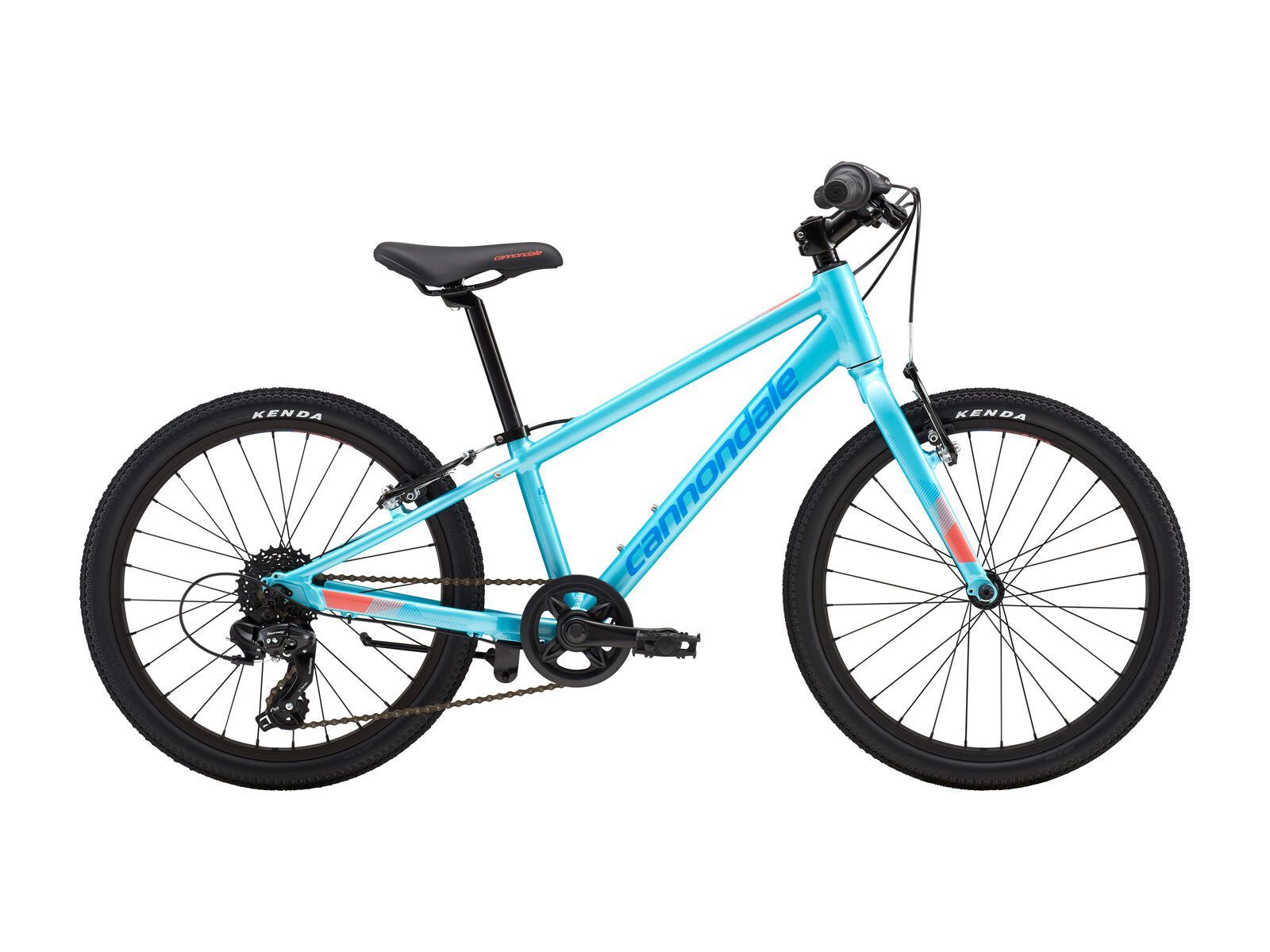 Cannondale Quick 20 Girl's, aqua w/ spectrum and coral, gloss (aqu) - Bild 1